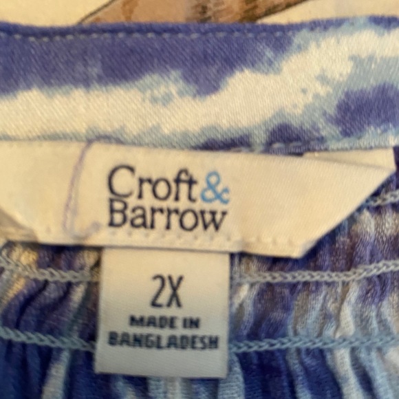 Blue and white top - Picture 3 of 4